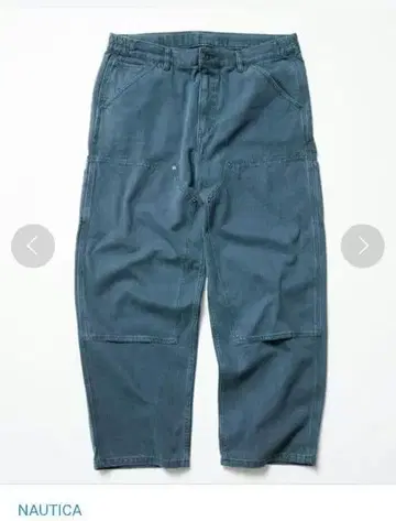 NAUTICA Faded Double Knee Duck Pants
