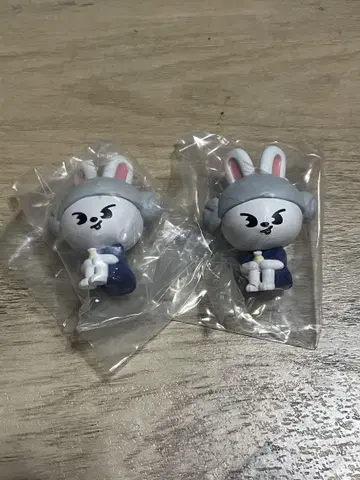 SKZOO 사우나 피규어 리빗 2개 세트
