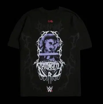 리얼리 리 2XL 블랙 Civil Regime WWE 티셔츠