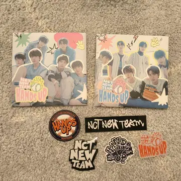 NCT NEW TEAM HANDS UP CD 2장 세트