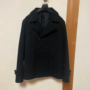 [ BROWNY ] 울 피 코트 블랙