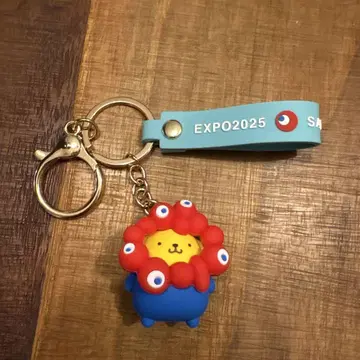 미야쿠미야쿠 산리오 키링 폼폼푸린 회장 한정품