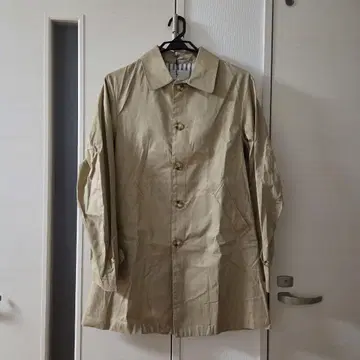 베이지 스텐카라 코트 스프링 코트 남성용/여성 겸용