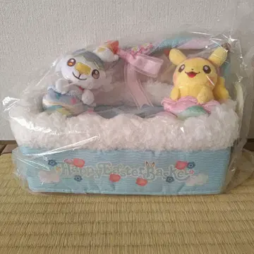 Happy Easter Basket 피카츄 봉제 인형