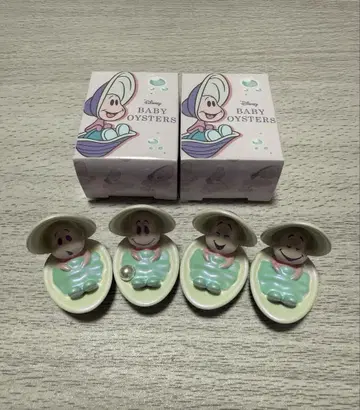 디즈니 스토어 영 오이스터 피규어