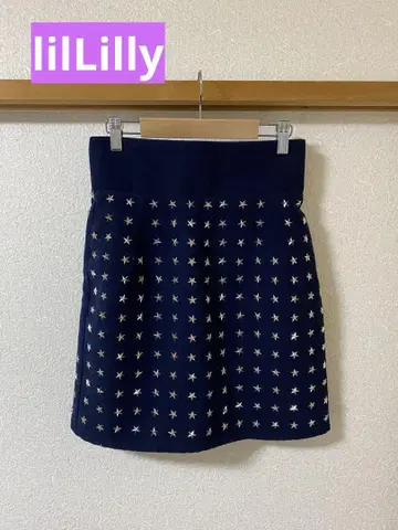 lilLilly 스터드 미니 스커트