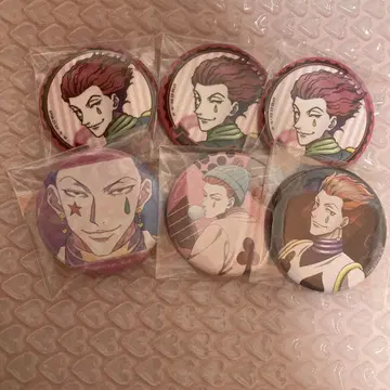 HUNTER x HUNTER 히소카 캔뱃지