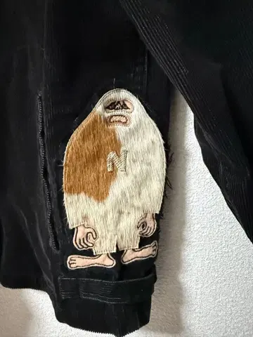 NORTH NO NAME 자켓 와펜 부착