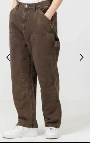 XLARGE 엑스라지 OVERDYE WORK PANT 브라운