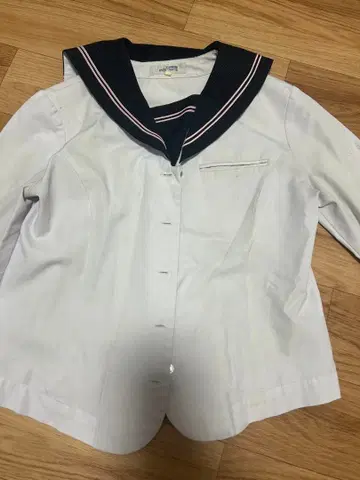 세일러 화이트 셔츠 긴팔
