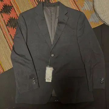 UNIQLO 스트레치 울 자켓 다크 그레이 46 x 68