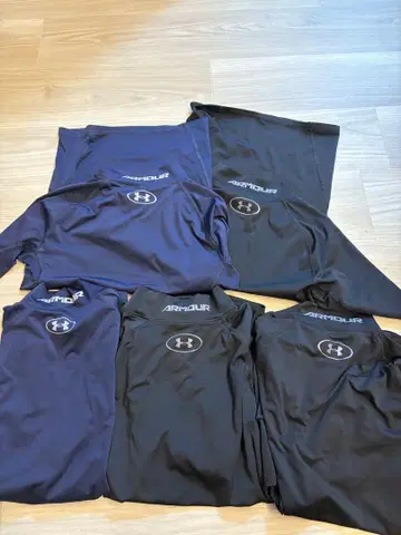 UNDER ARMOR 반팔 이너 5장 세트