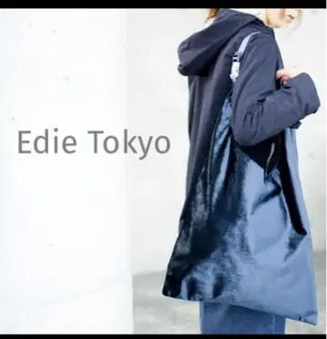 Edie Tokyo 벨벳 쇼핑백 백 토트 벨로아