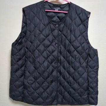 유니클로 여성용 WARM PADDED 퀼팅 베스트