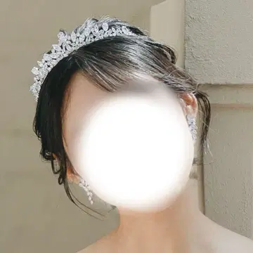 크리스탈 티아라 웨딩 BRIDE ME
