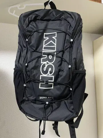 키르시 KIRSH 제로 백 블랙 백팩