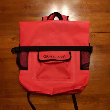 QUIKSILVER 방수 백팩 빨간색
