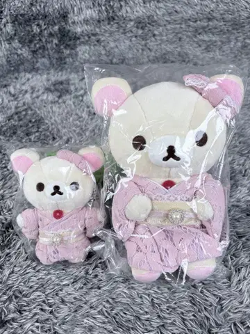 코리락쿠마의 두근두근 트립 모으는 봉제 인형 매달리는 봉제 인형 세트
