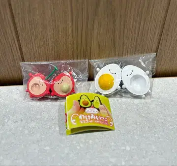 닛코리노 와케아잇코 마스코트 달걀과 체리 세트