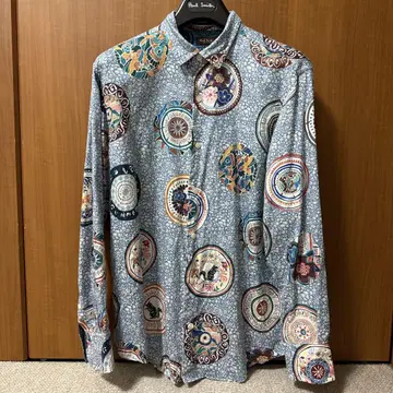 Paul Smith M 사이즈 다색 무늬 셔츠