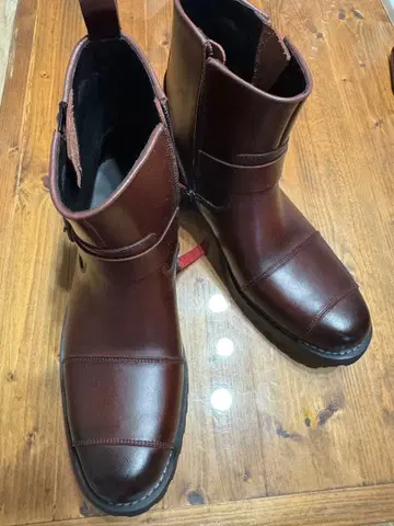 degner HS B9 크림슨 엔지니어 부츠 바이커 아메리칸