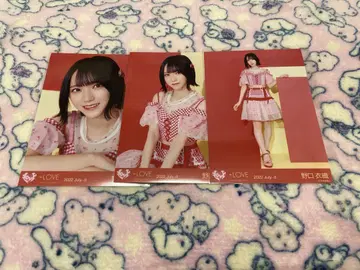 =LOVE 이코러브 노구치 이오리 빨간색 체크 컴프