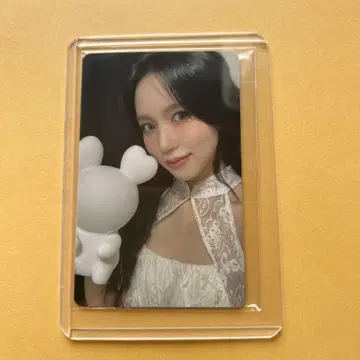 TWICE 베이비 러블리즈 실리콘 라이트 트레이딩 카드 미나