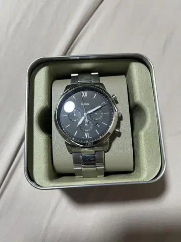 FOSSIL NEUTRA 크로노그래프 스테인리스 스틸 워치