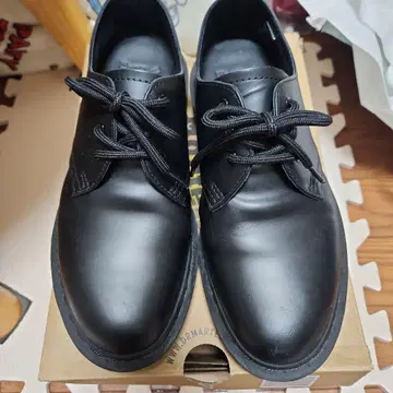 1461 MONO 블랙 로퍼 UK5