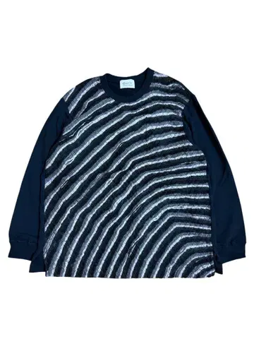 KUON WAVE PATTERNED YARN Sweatshirt