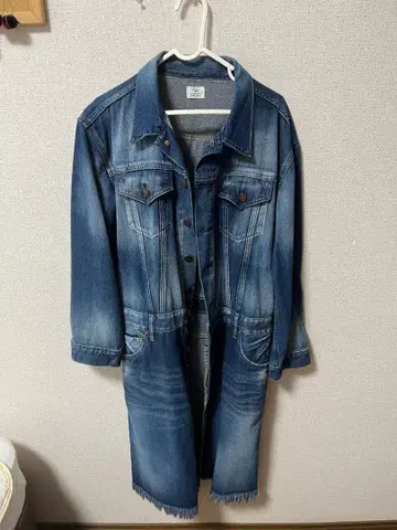 cepo 데님 롱 자켓