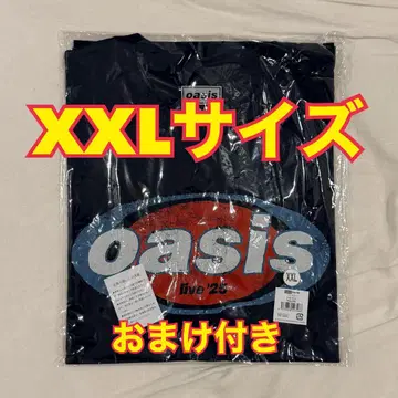 [ XXL 사이즈 ] 오아시스 T셔츠 Logo Navy oasis