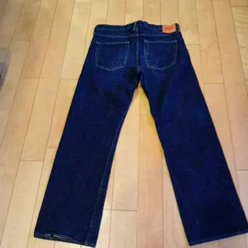 DENIM3 스트레이트 데님 W36 다크 블루