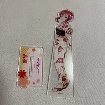 러브 라이브 니시키노 마키 빅 아크릴 스탠드 유카타