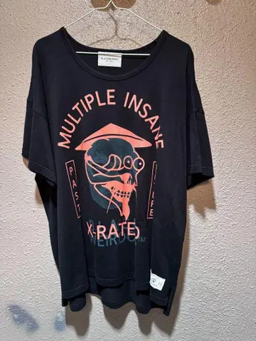 BLACK WEIRDOS Nirvana 티셔츠