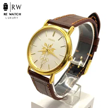 7-4051 SEIKO 7N21-8A00 올림픽 엠블럼 손목시계