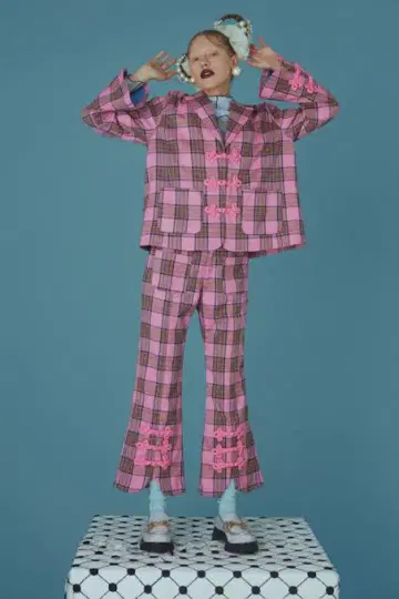 CANDY STRIPPER CHINA TAILORED JACKET