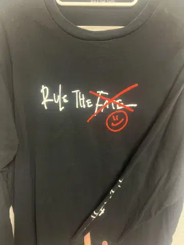 RULE THE FATE 롱 T셔츠 사이즈 2