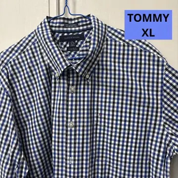 [새상품급] TOMMY HILFIGER 타미힐피거 체크 BD 긴팔