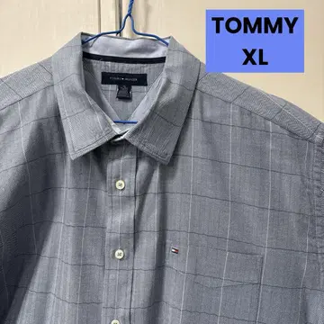 [ 새상품급 ] TOMMY HILFIGER 타미힐피거 체크 긴팔 XL