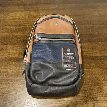 Bianchi 슬링백 브라운/네이비/블랙