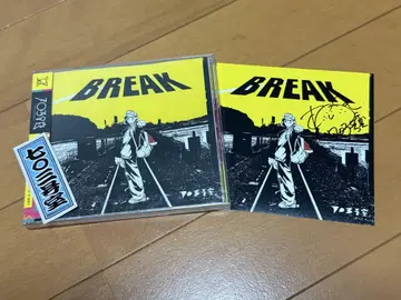 703호 유나기. BREAK 스티커, 사인 포함 엽서 포함