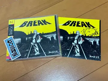 703호 유나기. BREAK 스티커, 사인 포함 엽서 포함