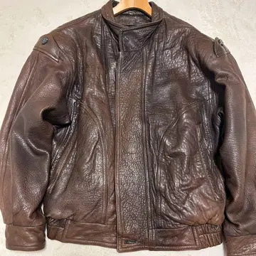 컴스탁 플라이트 자켓 A-2 가죽 자켓 90s L 상당