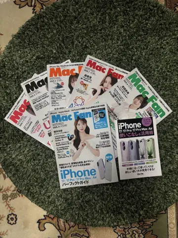 Mac Fan 2025년 1월~11월호 세트