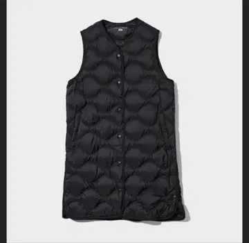 유니클로 UNIQLO 블랙 XXL 울트라 라이트 다운 롱 베스트