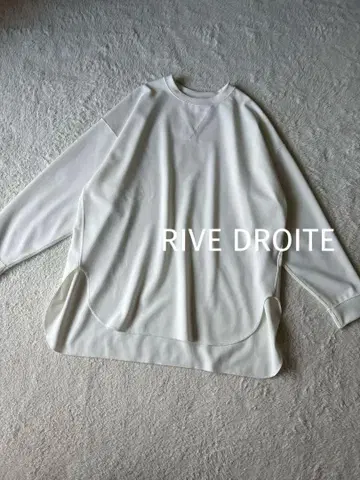 RIVE DROITE 조젯 풀오버 블라우스 고급 캐주얼