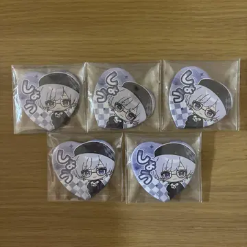 이레우스 하트 캔뱃지 쇼토 5개 세트