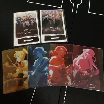 봇치 더 록! Re:Re: 아크릴 스탠드 세트 클리어 카드 미개봉
