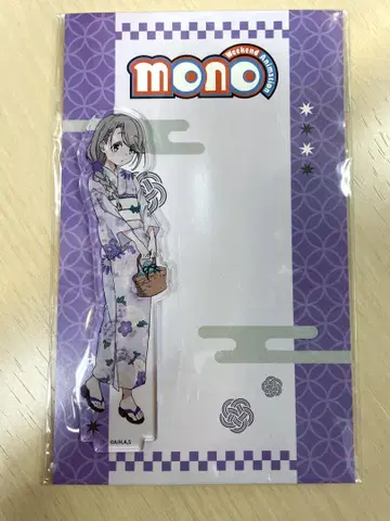 mono 여름 축제 아크릴 스탠드 시키시마 사쿠라코 유카타